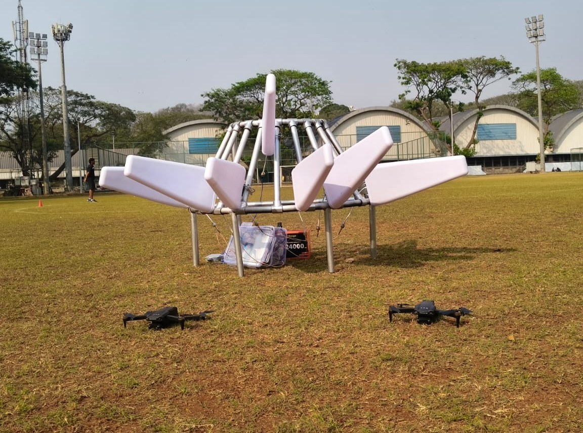 Zeratron Counter UAS field test